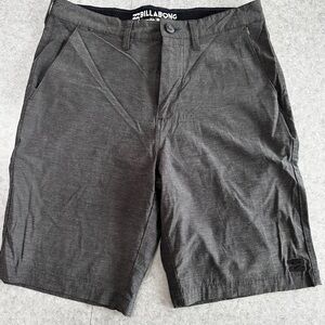Billabong Men’s Charcoal Flat Front Shorts